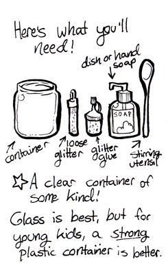 littleprincessgrace:  hannahdrwilliams:  numberix:  lilpuppysaurus:  daddyslildingo:  pinklikeme:  People were asking for my glitter jar instructions, so here you go! C:   Daddy, will you do this with me? dingosdaddy  I KEEP FORGETTING I NEED TO DO THIS