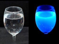 thatscienceguy:  pobody:  physicsphysics:  thatscienceguy:  Simple House Hold Science Trick: Glowing Water This one’s really simple, All you need;  A black light (UV lamp) - You can find this from places like walmart, hardware stores, or you can order