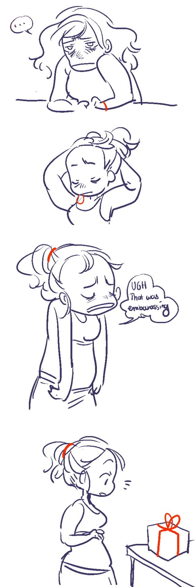 borichas:  a comic about my personal internal struggles and how i overcome the negativity.