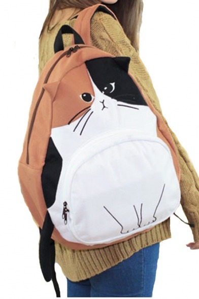 talktothepalm:  Back To School Backpacks Color Block //  Color Block // Cat Moon // Cloud // Wing Space // Dinosaur //  Neko Atsume 