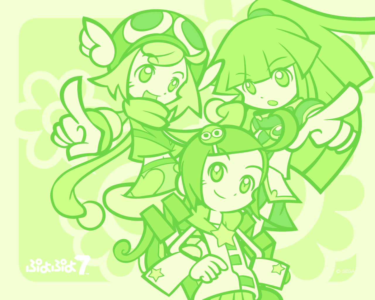 Flarehabanero Puyo Puyo 7 Wallpapers From The Official Website