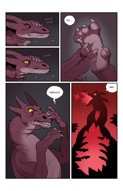 blogshirtboy:  I was going to wait until next week to post this but fuck it, here’s the whole dragon comic. Enjoy! 
