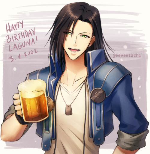 Happy birthday to Laguna Loire, one of my fave Final Fantasy characters~ (Technically it&rsquo;s