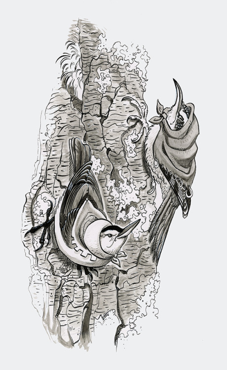 virginiagreene:Hello, folks! Big ol’ Inktober Post in honor of Cyber Monday!Society6 is having a Cyb