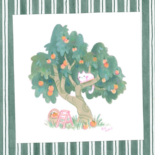 electricgale:#peachtober20 Day 27: Orchard