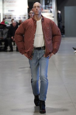 ilovesnoopyromanceforever:zindabad:  jarrodrc:Vetements, Fall 2017 Yas &amp; slay.   focault if he slayed 