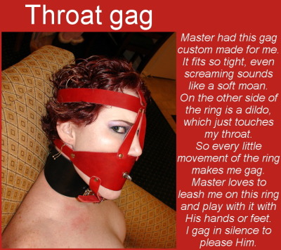 Me and my throat gag...
