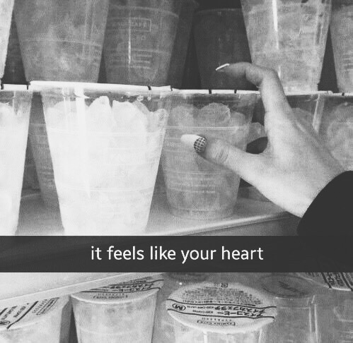 expects:  Cold and broken