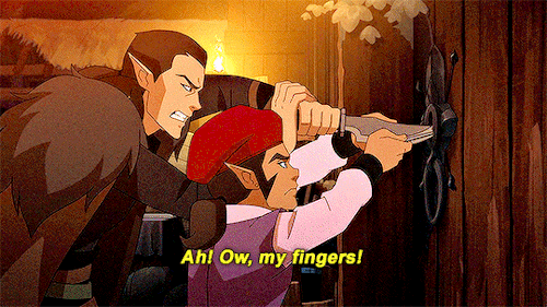 Vax, Scanlan & Percy Vs The Door