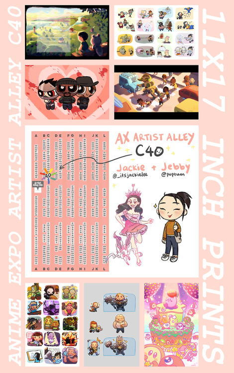 my #AX2018 artist alley catalog! (surprise! it&rsquo;s mostly overwatch) I&rsquo;m tabling with @_it