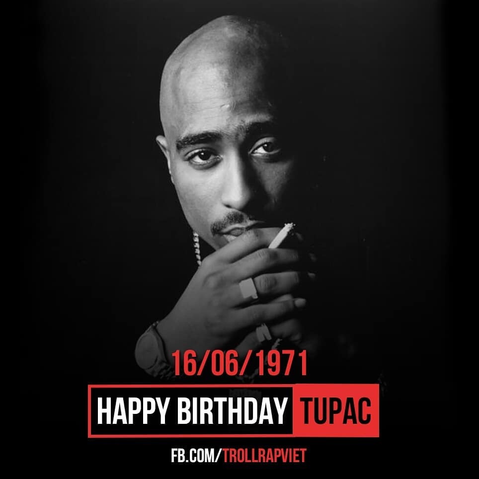 Tupac Shakur — Happy birthday Tupac Amaru Shakur aka 2pac