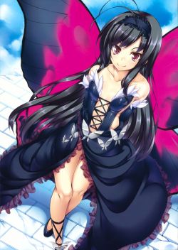 avshortbits:  Kuroyukihime (Accel World).