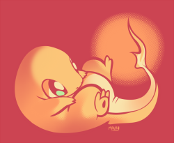 malkshake:  A charmander to warm your night up. (I was away working on a huge ass commission, activities will resume as per usual now… or at least I’ll try to o x o;; )  