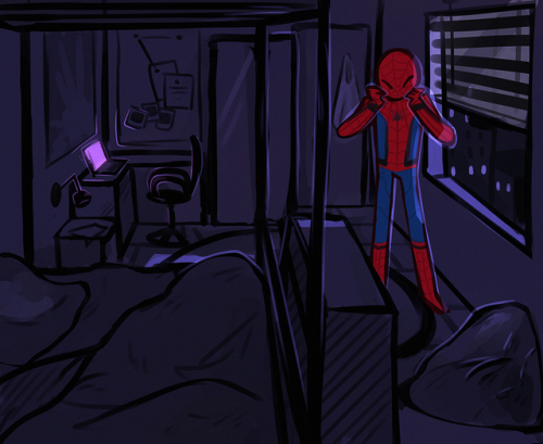 mikenlos:oops spidey, i think someone does not want you to go on patrol!