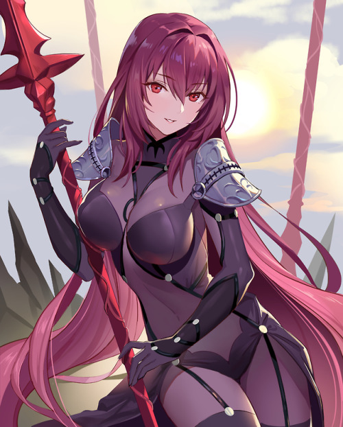 thetangles:★ 
teffish

| 
スカサハ

☆
⊳ scáthach

(fate/grand order)
✔ republished w/permission #fate#scathach