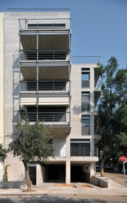 creativetopography:  concrete abstraction |Apartment Building in Athens, Greece by Giorgos Aggelis