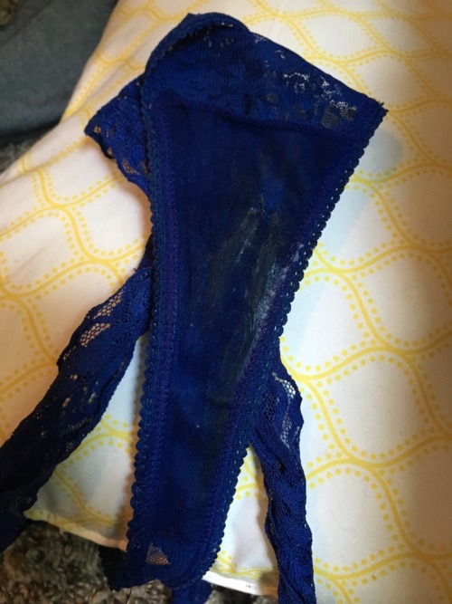 thewetterthepussy:My panties after my workout. They’re so sweaty and smell absolutely deliciou