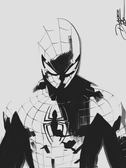 DauntlessSpider-Man and Black Cat | Peter Parker and Felicia HardyDike Ruan (art)