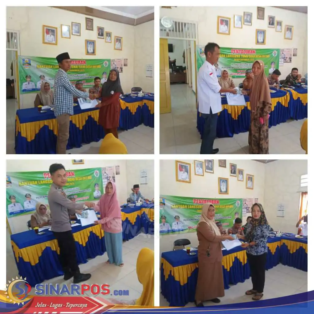Pekon Sukarame Kecamatan Pesisir Selatan Realisasikan BLT-DD Tahap Ke 1 Tahun 2025 KE 15 KPM