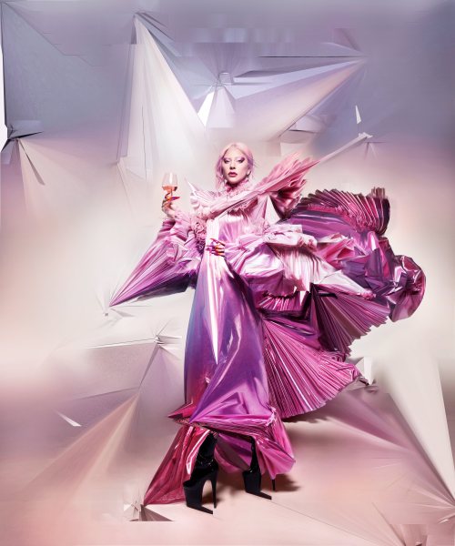 Lady Gaga by Nick Knight for Dom Pérignon