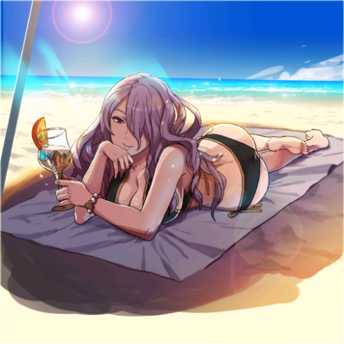 Porn Pics pumpkin-king-98:  Beach DLC from Fire Emblem