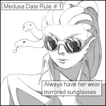 mistawolfie:  Monster Date Problems 1 panel 12 and 13my room is fucking satan’s asshole kill me