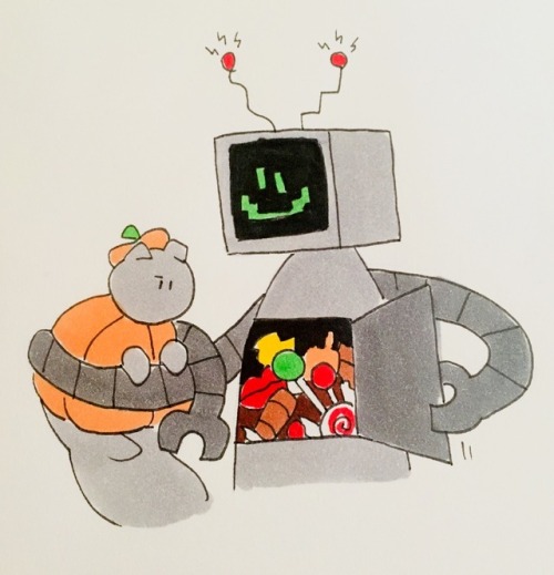 purr-positivity:Fun fact: robots are shown to be 99% candy (in one case)