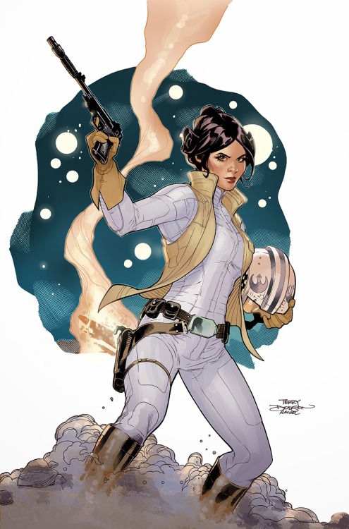 cantstopthinkingcomics: Princess Leia by Terry Dodson