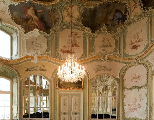 a-l-ancien-regime:  Engers castle, Diana’s hall. The Engers Palace, designed by Johannes Seiz,