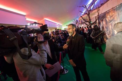 Schweizer Premiere of The Hobbit: The Desolation of Smaug featuring John Howe, Aidan Turner, Sylvest