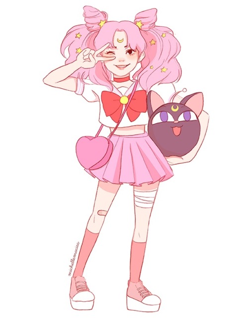 lumpalindaillustrations:✨Chibi moon ✨