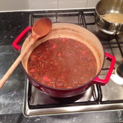 Attempt number 2 at making chilli con carne underway fingers crossed it tastes like chilli con carne this time hahah