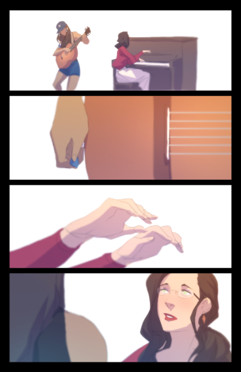 Sex denimcatfish:  Korrasami Musician AU Comic pictures