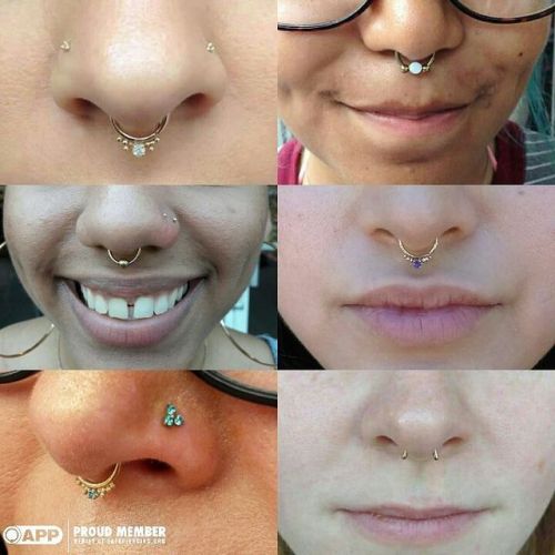 I want more SEPTUMS ✨✨✨ #piercing #miamipiercing #septum #septumpiercing #safepiercing #bodyjewelry 