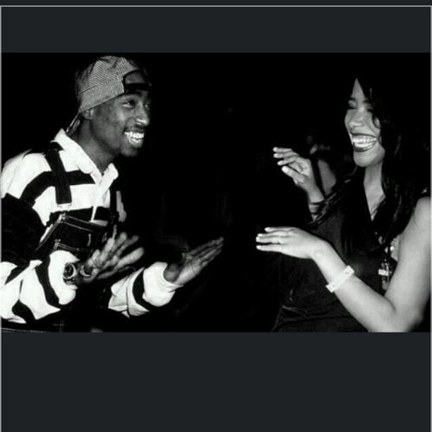 lizlagano:  cashclouds:  be-eazyyy28:  #tupac and #Aaliyah #rip #2pac  Favorite picture