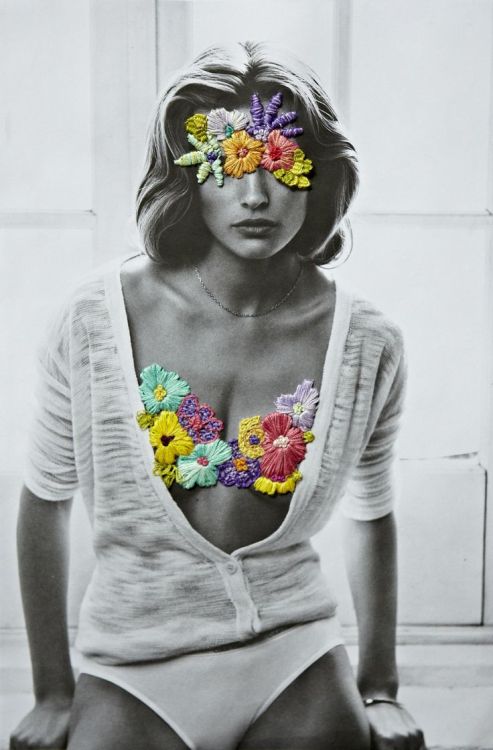 mirnah: Embroidery on photos isn’t anything new, but Jose Ignacio Romussi has made it look ab
