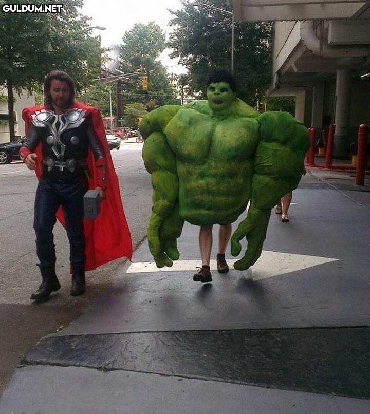 Sinirleri alınmış Hulk