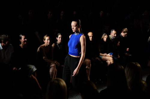 Yumi lambert at Alexander Wang SS15Photo By Tracy bailey Jr