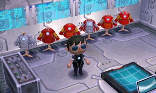 dorkly:  Tony Stark Joins Animal Crossing “Jarvis, activate the Mk. VII sweater.”  OH, WTF?! UGH!