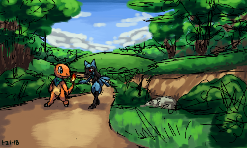 More PMD, My Player Char (Blaze) And Partner (Lucy) Again!