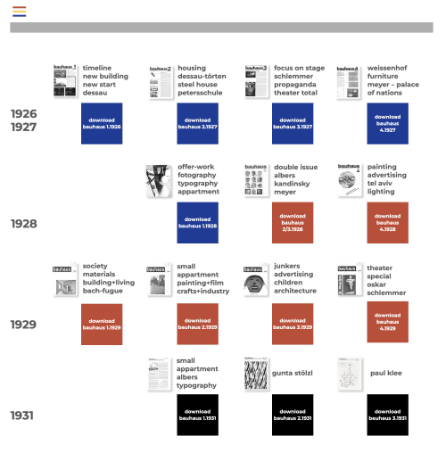 Some self-promotion: bauhaus-bookshelf.org – Whenever you need info about the design school or you w