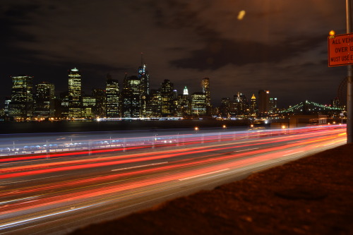 Long exposure. Brooklyn, NY