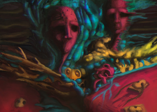 Painting Done In 2019 That I Never Posted Because I Thought It Wasn't Good Enough.