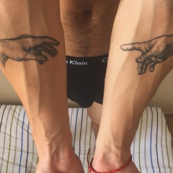 tattoos-org:  Hands of MichelangeloSubmit