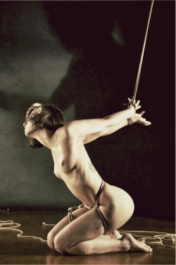 gorgone-kinbaku:  Ropes and pictures by Kanso // San