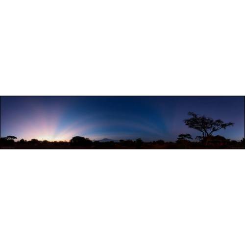 East to West, Light and Shadow #sunrise #crescentmoon #star #horizon #clouds #crepuscularrays #mountkilimanjaro #kenya #amboselinationalpark #space #science #astronomy