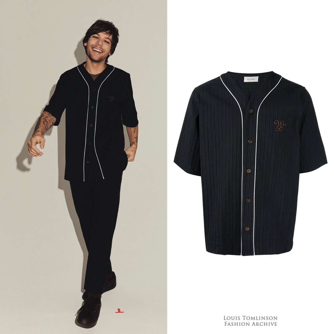 Louis Tomlinson Fashion Archive — Louis for the 'Walls' Promo on  Ticketmaster