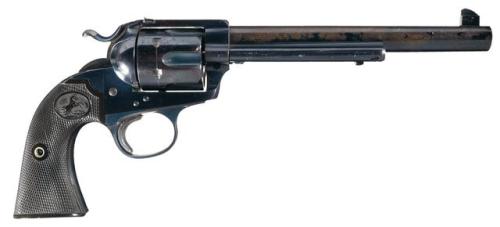 historicalfirearms:Colt BisleyBy the 1890s target pistol shooting was becoming an increasingly popul