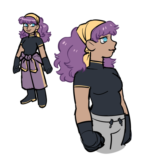 beasies: Nautica!! she ended up being a kind of love letter to my two favorite mechanic ladies: winr