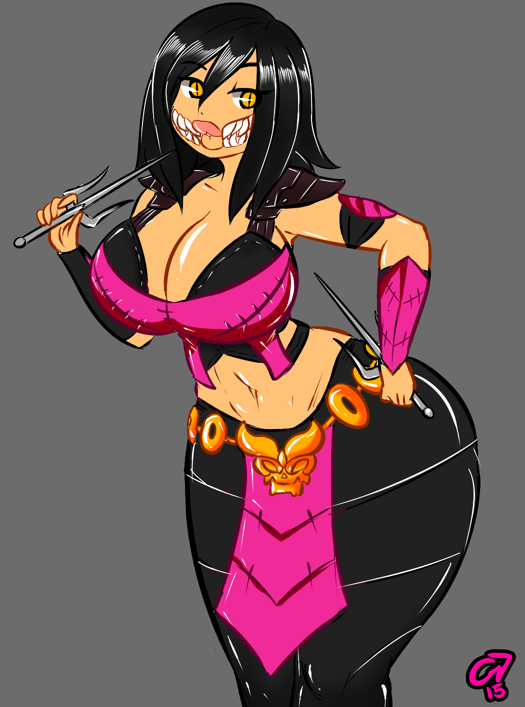 gammanaut:  Mileena MKX ver~ 